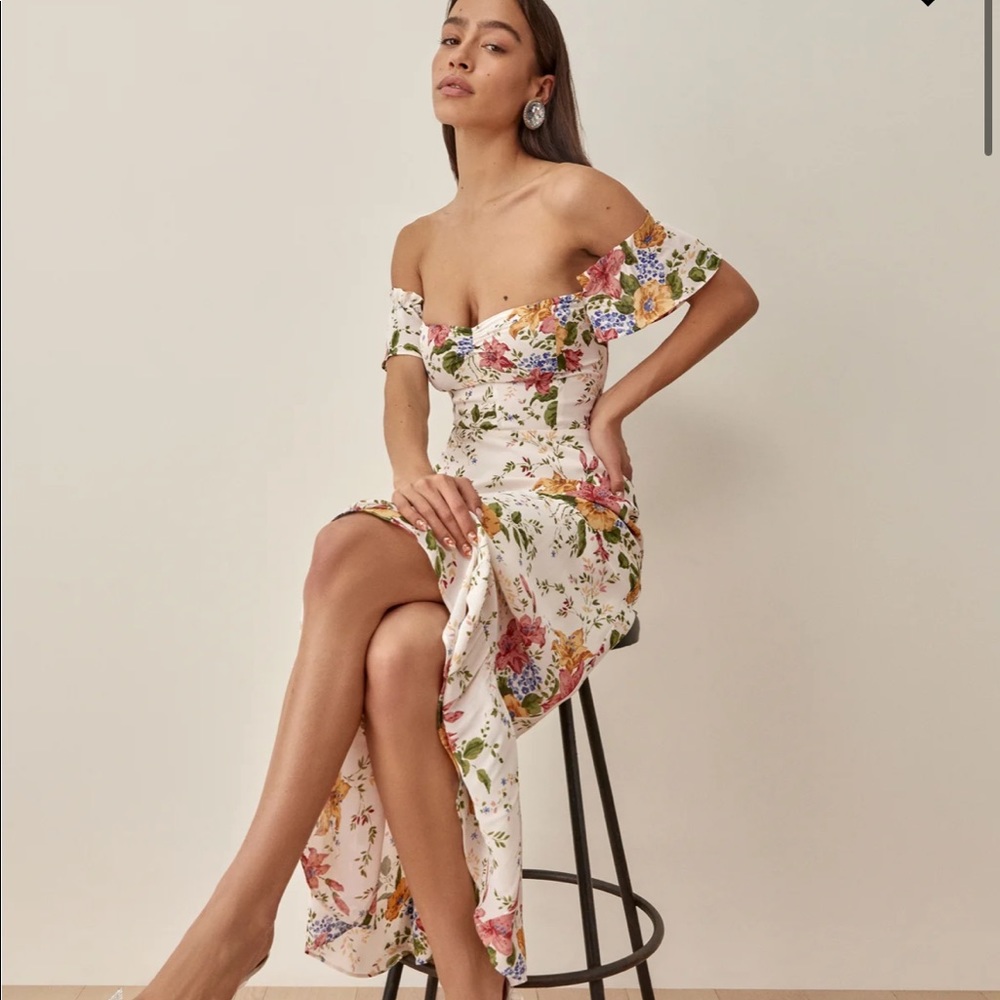 Reformation Butterfly Dress in Marie Antoinette *NEW*